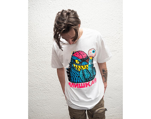 Triko Mishka Mishka4life T-Shirt White
