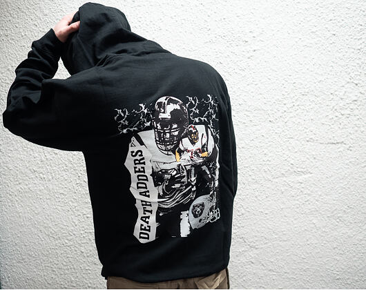 Mikina Mishka Head Injury Hoodie Black