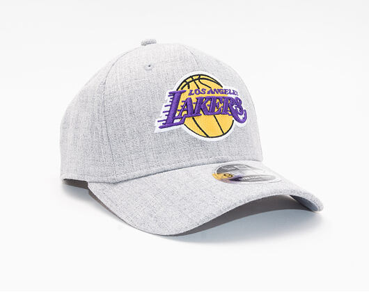 Kšiltovka New Era 9FIFTY Los Angeles Lakers Stretch Snap Heather Base