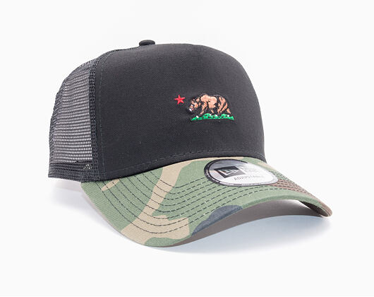 Kšiltovka New Era 9FORTY Trucker California Bear Camo