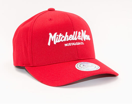 Kšiltovka Mitchell & Ness 230 Pinscript Scarlet Red 110