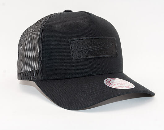 Kšiltovka Mitchell & Ness Box Logo Trucker Branded Black