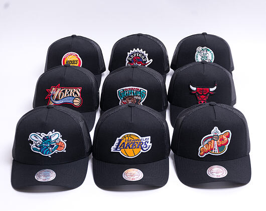 Kšiltovka Mitchell & Ness Philadelphia 76ers 602 Team Logo Classic Trucker