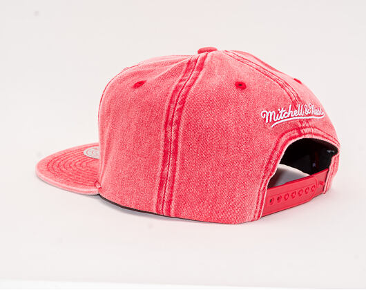 Kšiltovka Mitchell & Ness Chicago Bulls JS18253 Snow Washed Natural