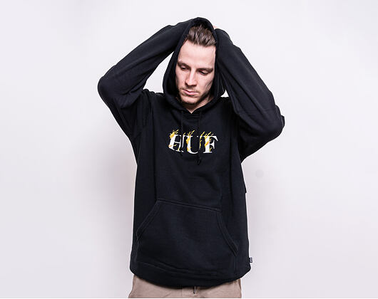 Mikina HUF Phoenix Hoodie Black