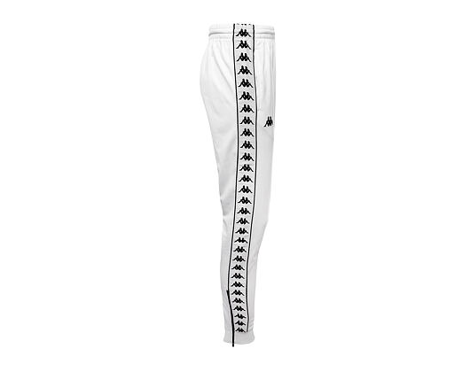 Tepláky Kappa Banda Rastoria Slim White/White/Black A22