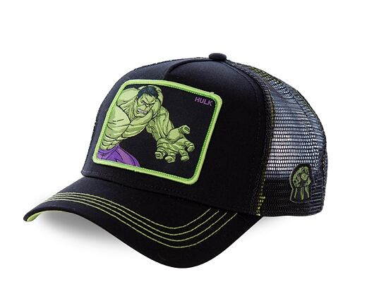 Kšiltovka Capslab Trucker By Freegun (MARVEL) Hulk - HLK5