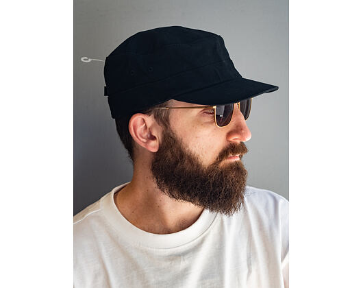 Kšiltovka Kangol - Cotton Twill Army Cap - Black