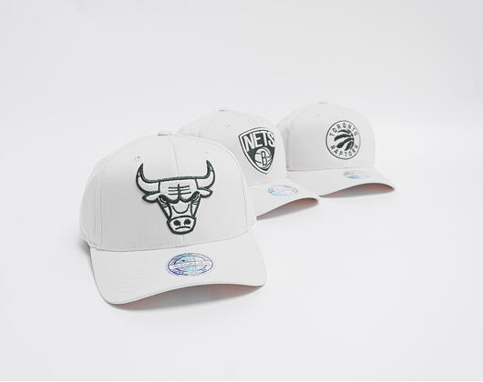 Kšiltovka Mitchell & Ness Chicago Bulls 623 Stone/Forest