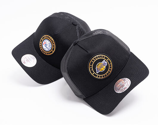 Kšiltovka Mitchell & Ness Los Angeles Lakers 631 Hickory Black Trucker