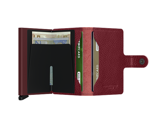 Peněženka Secrid Miniwallet Veg Rosso Bordeaux