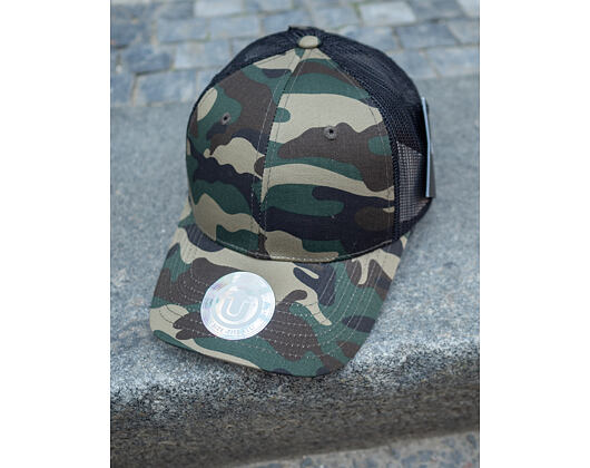 Kšiltovka State of WOW Kean Trucker Baseball Cap Camo