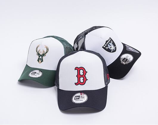 Kšiltovka New Era - NFL Color Block 9FORTY Trucker - Oakland Raiders - Team Color