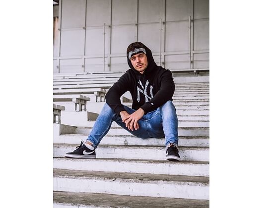 mikina NEW ERA MLB Paisley print monochrome hoody NEYYAN