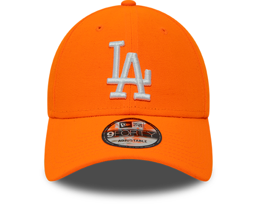 Kšiltovka NEW ERA 9FORTY MLB League Essential Neon Pack Los Angeles Dodgers Orange