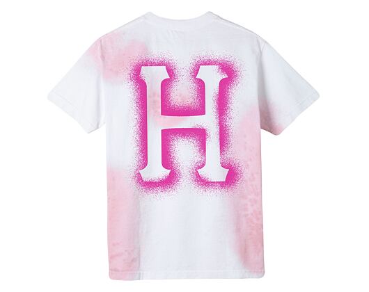 Triko HUF Overspray Classic H T-Shirt White