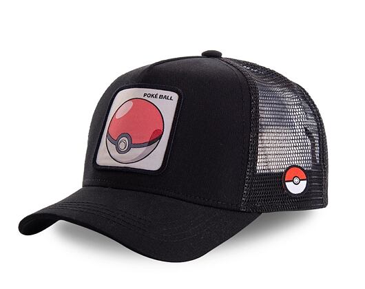 Kšiltovka Capslab Trucker Pokémon Poké Ball