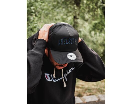 Kšiltovka New Era 9FORTY A-FRAME Wordmark Chelsea FC Lion Crest Black
