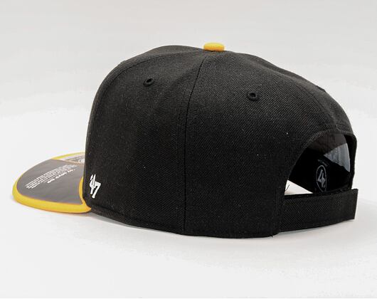 Kšiltovka 47 Brand Pittsburgh Penguins McCaw MVP DP Black/Yellow