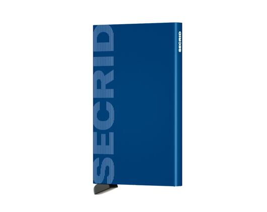 Pouzdro Na Karty Secrid Cardprotector Lasered Logo Blue