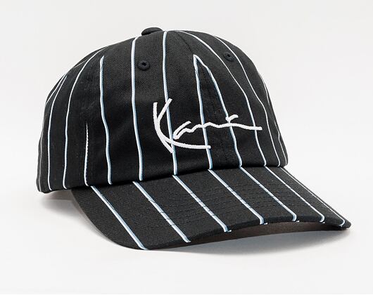 Kšiltovka Karl Kani Signature Pinstripe Cap Black - 7030611