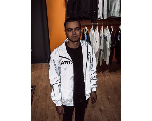 Bunda Karl Kani Retro Reflective Trackjacket Silver - 6086925