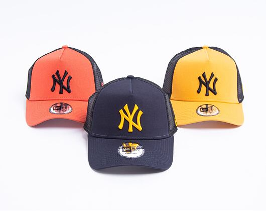 Dětská Kšiltovka New Era 9FORTY Kids A-FRAME Trucker MLB League Essential New York Yankees