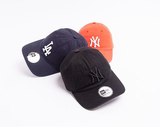 Kšiltovka New Era 9TWENTY MLB Washed Casual Classic New York Yankees Black