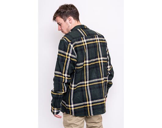 Košile Dickies Prestonburg OGX Olive Green/Yellow/White