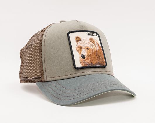 Kšiltovka Goorin - Trucker Grizz - Olive