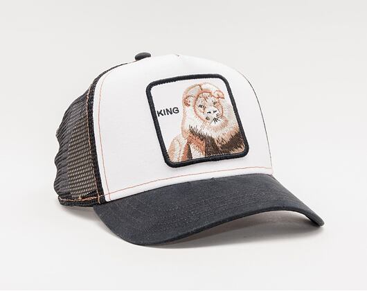 Kšiltovka Goorin - Trucker King - Black/White