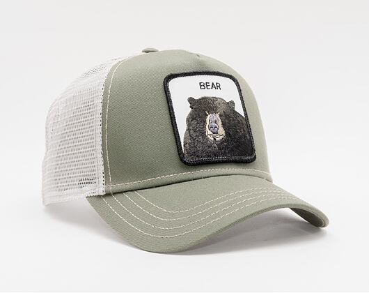 Kšiltovka Goorin - Trucker Drew Bear - Olive