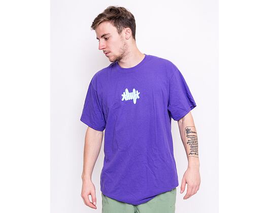 Triko HUF Landmark Logo Purple