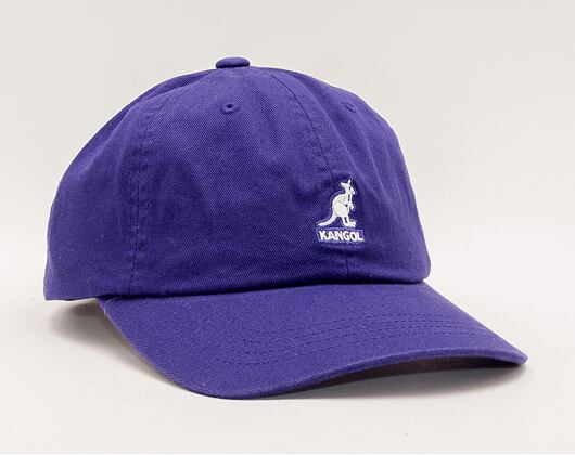 Kšiltovka Kangol Washed Baseball Dark Berry K5165HT-DB610