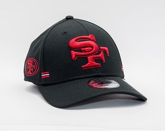 Kšiltovka New Era 39THIRTY NFL20 Sideline Home San Francisco 49ers Stretch Fit Black / Team Color