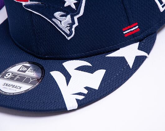 Kšiltovka New Era 9FIFTY NFL20 Sideline Home New England Patriots Snapback Team Color