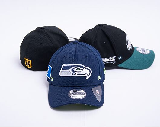 Kšiltovka New Era 39THIRTY NFL20 Sideline Home Seattle Seahawks Stretch Fit Team Color