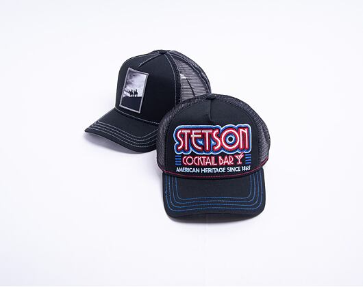 Kšiltovka Stetson Trucker Cap Silhouette 7751140 Black
