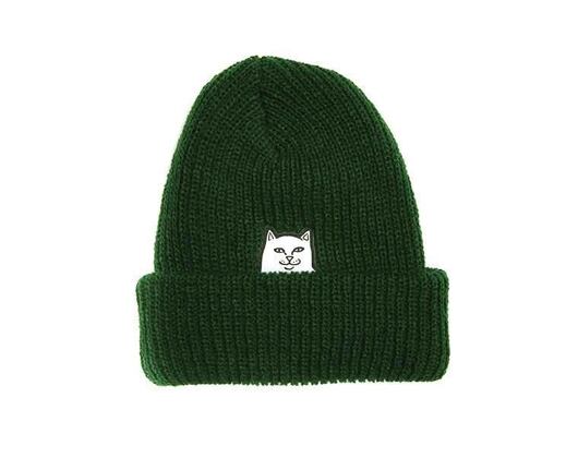 Kulich RIP N DIP Lord Nermal Ribbed Beanie Hunter Green