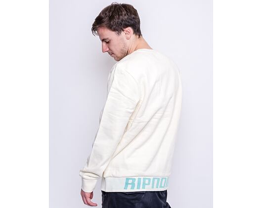 Mikina RIP N DIP Open Mind Crewneck Sweater Natural