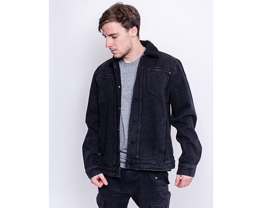 Bunda RIP N DIP Fucking Fuck Denim Sherpa Jacket Black