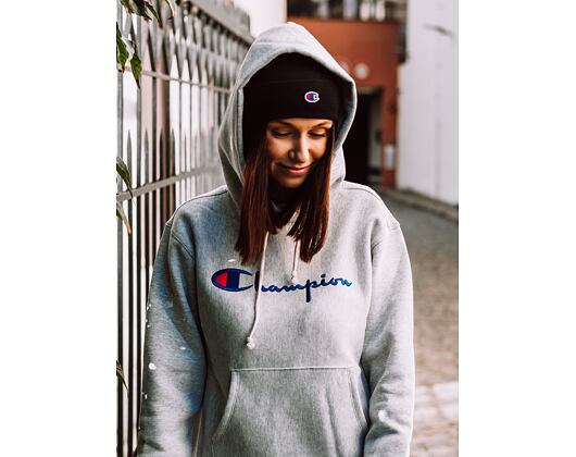 Dámská Mikina Champion Hooded Sweatshirt 113794 EM004 Grey Heather