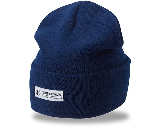 Kulich State of WOW Adler Fold Beanie Navy