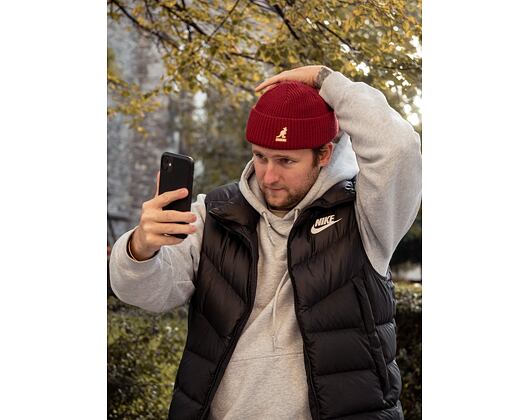 Kulich Kangol Cardinal 2 Way Beanie K3454-RV605 Red Velvet