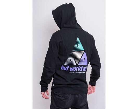 Mikina HUF Prism TT Hoodie Black