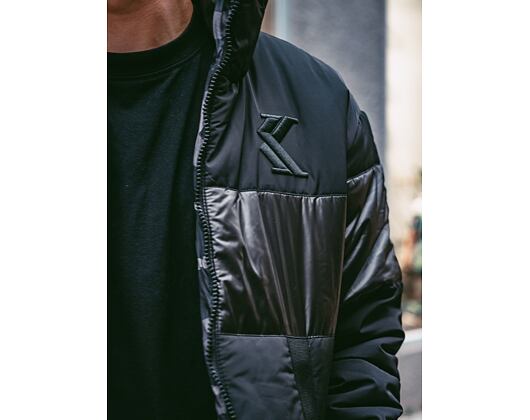 Bunda Karl Kani OG Reversible Camo Puffer Jacket Black 6076501