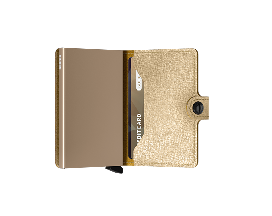 Peněženka Secrid Miniwallet Antique Gold
