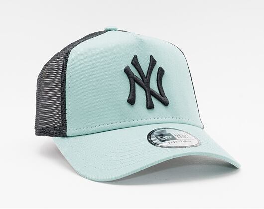 Kšiltovka New Era 9FORTY A-Frame Trucker MLB League Essential New York Yankees Snapback SMO / Black
