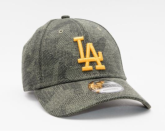 Kšiltovka New Era 9FORTY MLB Engineered Fit Los Angeles Dodgers Strapback New Olive / MLF