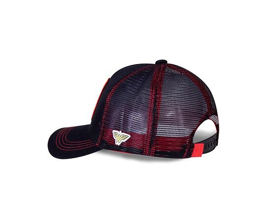 Kšiltovka Capslab Wonder Woman 2 Justice League Trucker Black WON2